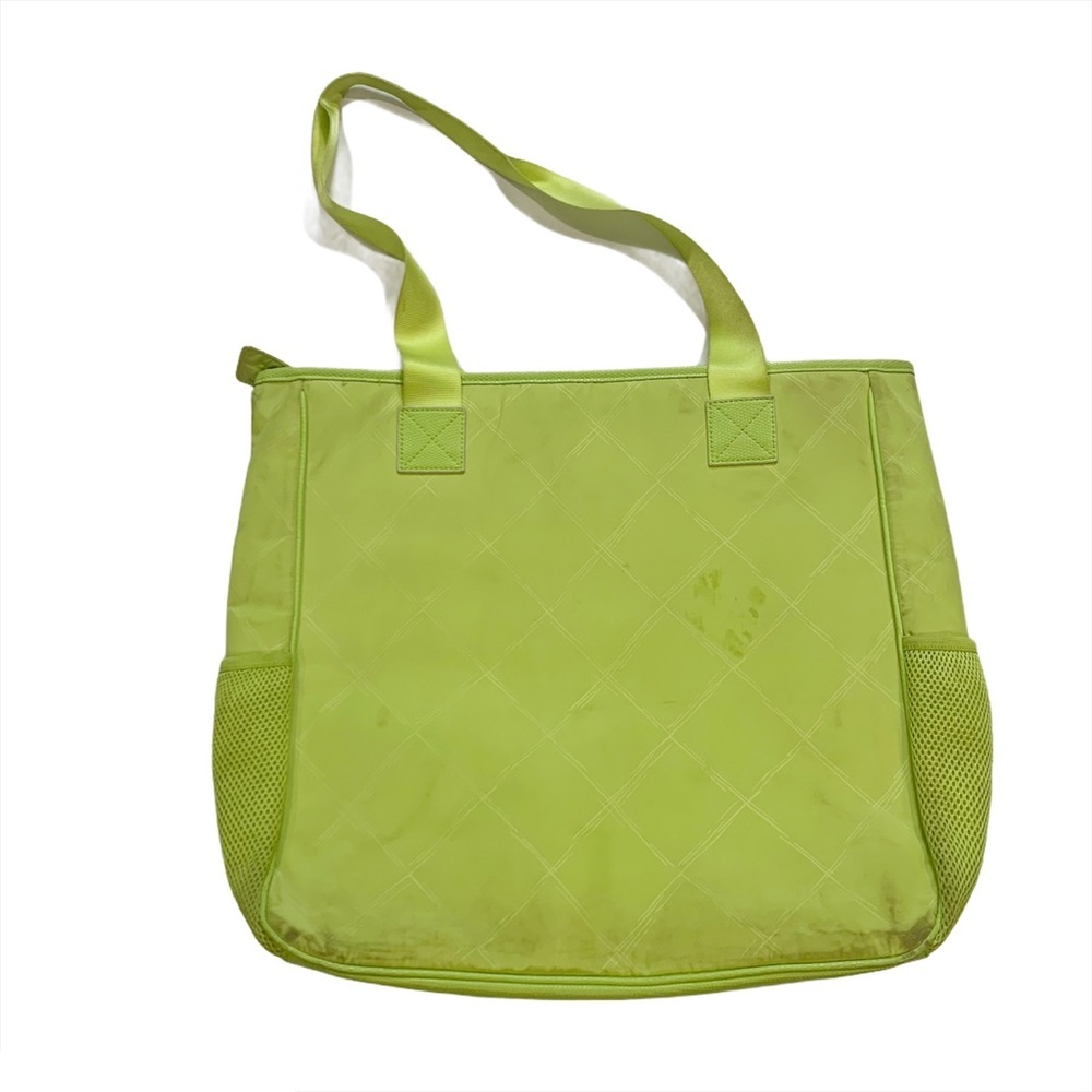 Vera Bradley Travel Shoulder Crossbody Laptop Bag Zipper Closure Green - Picture 3 of 10